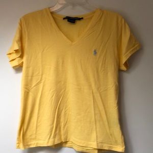 Ralph Lauren yellow tshirt